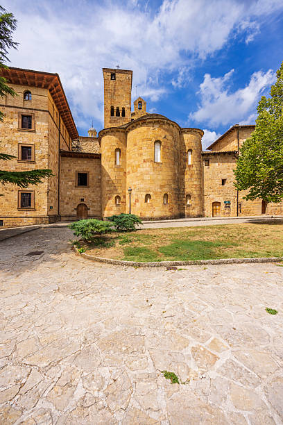 istock San Salvador monastery building complex in Yesa, Spain 2245793043