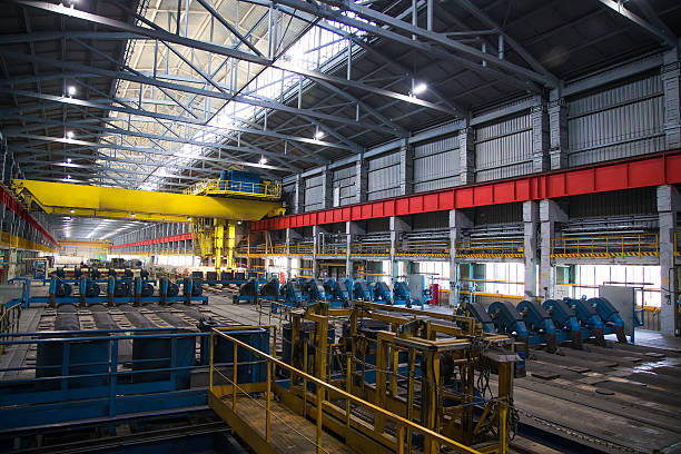 istock Contemporary large aluminum foundry 2245793527