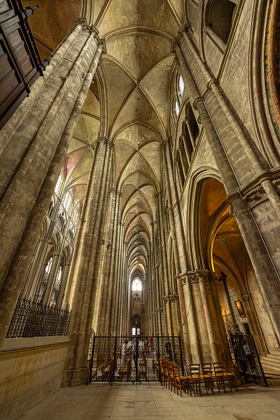 istock Bourges Cathedral gothic architecture creating inspiring nave perspective 2245796697