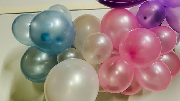 istock Decorative party balloons 2245800054