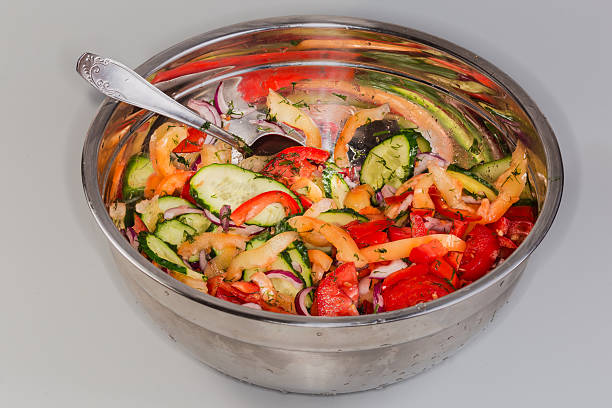 Green salad bowl