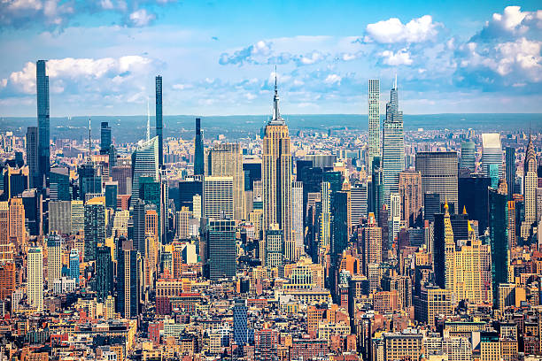 istock New York City uptown famous skyline view. 2245809812