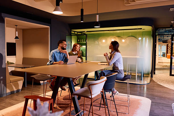 istock Diverse business team collaborating in modern office workspace 2245818463