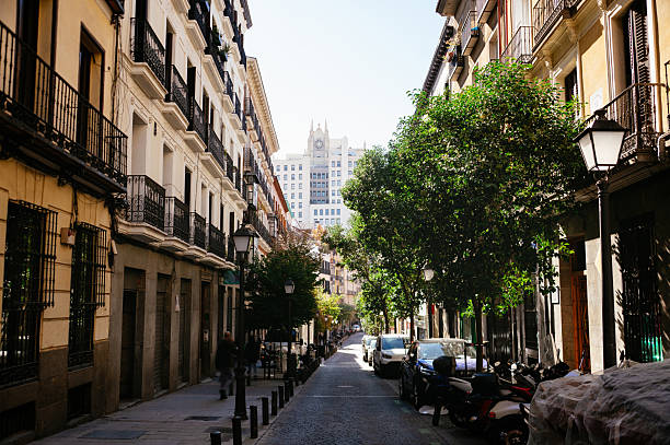 istock Street in Madrid, Spain 2245831604