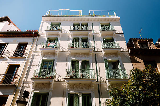istock Residential buildings in Madrid 2245831607