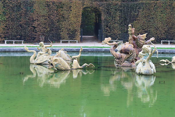istock Fountains in a formal garden 2245840811