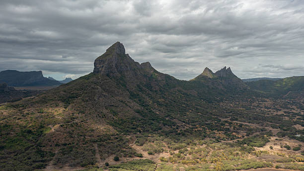 Le Pouce mountain in Mauritius