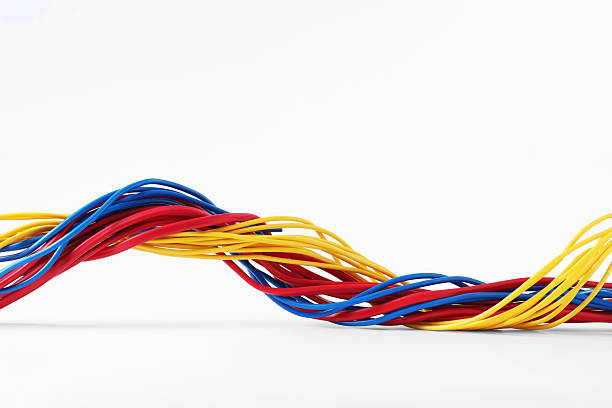 istock Many colorful electrical wires isolated on white 2245857389