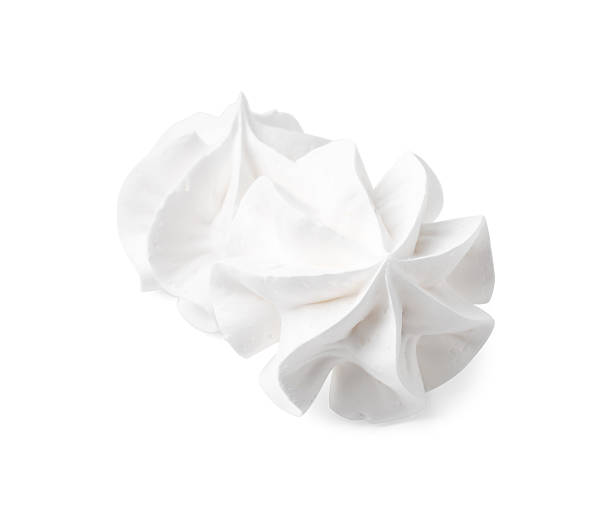 istock Two delicious meringue cookies isolated on white 2245867628