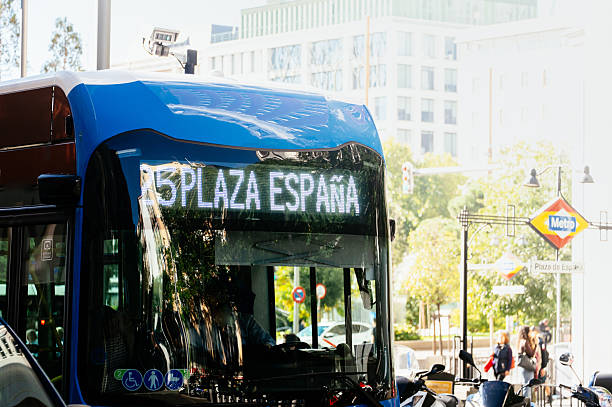 istock City bus in Madrid 2245873658