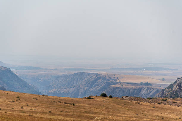 A beautiful landscape shot from Aksu Canyon National Park in the south of Kazakzstan.
