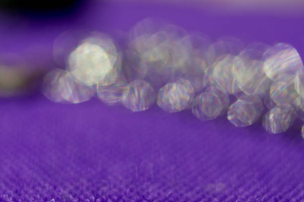 Candlelight bokeh macro photography