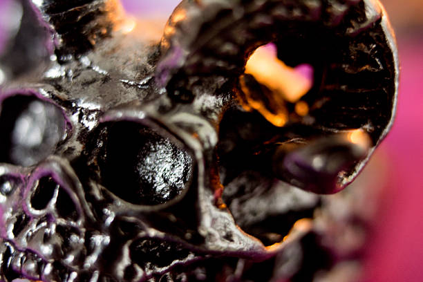 Macro photograph of a ritual ring