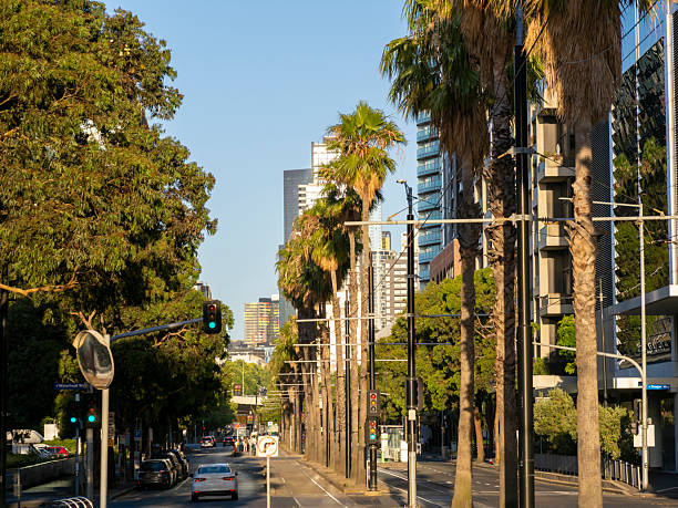 istock Downtown Melbourne, Victoria, Australia 2245890375