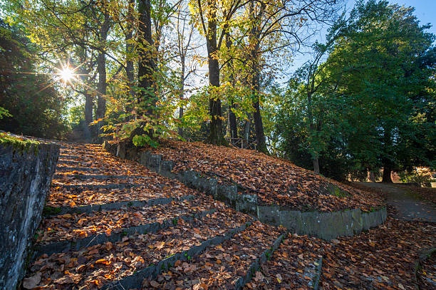 Le Grazie Park in Terni in Autumn