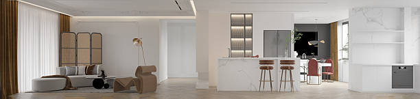 istock 3d render of modern living room 2245894859
