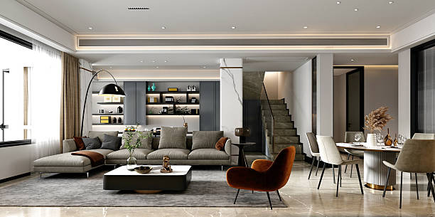 istock 3d render of modern living room 2245896203