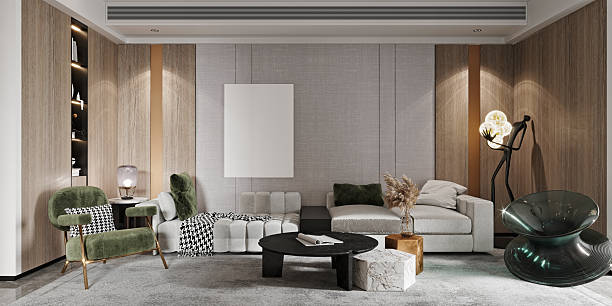 istock 3d render of modern living room 2245896571