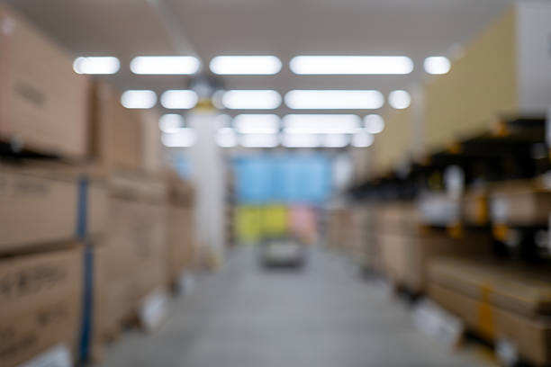 istock Defocused Lumber Aisle Background at Hardware Store 2245896730