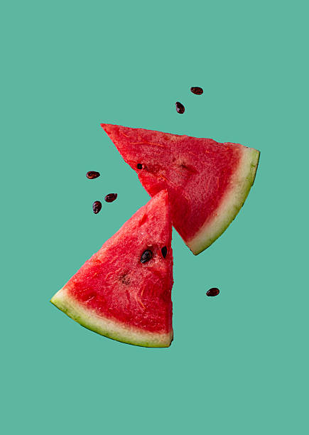 istock Fresh juicy sliced watermelon isolated 2245908604