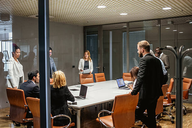 istock Diverse Business Executives Engaging in Boardroom Meeting Discussions 2245909304