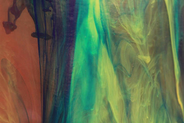 istock Liquid Art in Flowing Color 2245909653