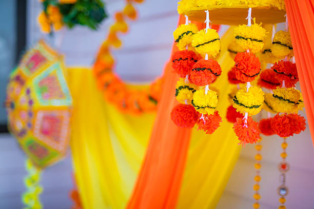 istock Indian traditional wedding ceremony interiors and decorations 2245927851