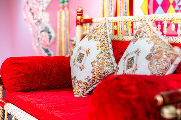 istock Indian traditional wedding ceremony interiors and decorations 2245929364