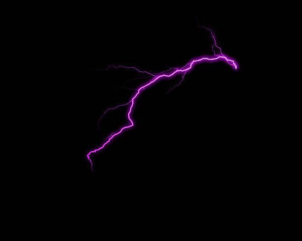 istock A vibrant magenta electrical discharge flashes brightly on a pure black field, representing raw power and intense energy. 2245934802