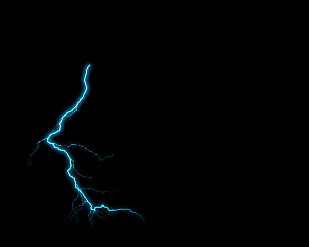 istock A vivid electric blue lightning bolt branches across a deep black background, showcasing dynamic energy and sudden illumination. 2245935158