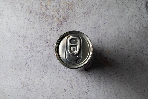 istock Aluminum soda can top view 2245938797
