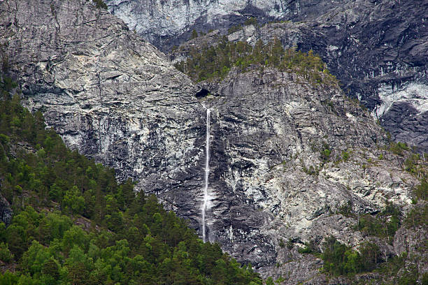 The waterfall of Sognefjord, Norway