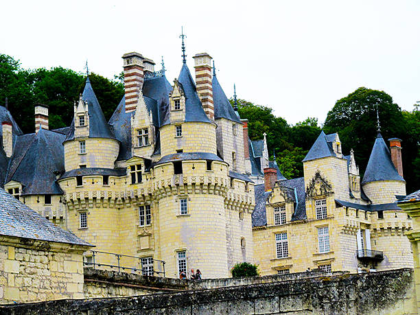 Rigny-Usse, Castle, Chateau de Usse, Ussè Castle, Indre-et-Loire, Pays de la Loire, Loire Valley, UNESCO World Heritage Site, France