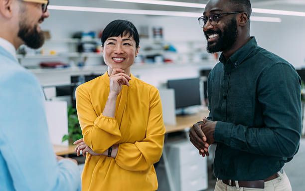 istock Successful business team in the office. 2245951345