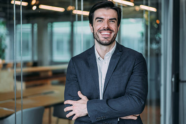istock Portrait of successful businessman. 2245952981
