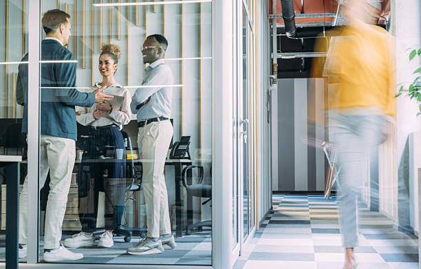 istock Business partners on meeting in the office. 2245955823