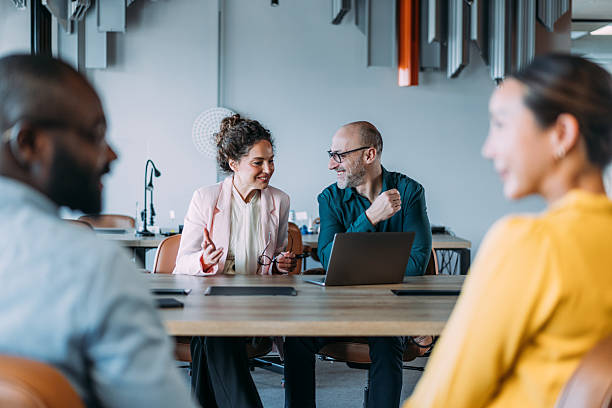 istock Business partners in meeting. 2245956383