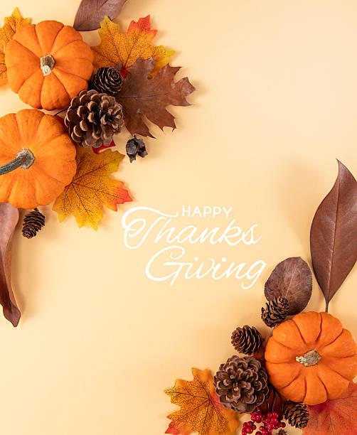 istock Thanksgiving Holiday Background with Pumpkins 2245962108