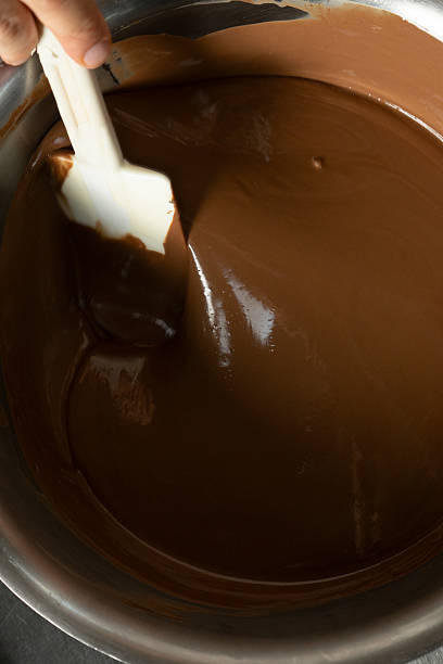 istock Preparation of chocolate cream 2245962277