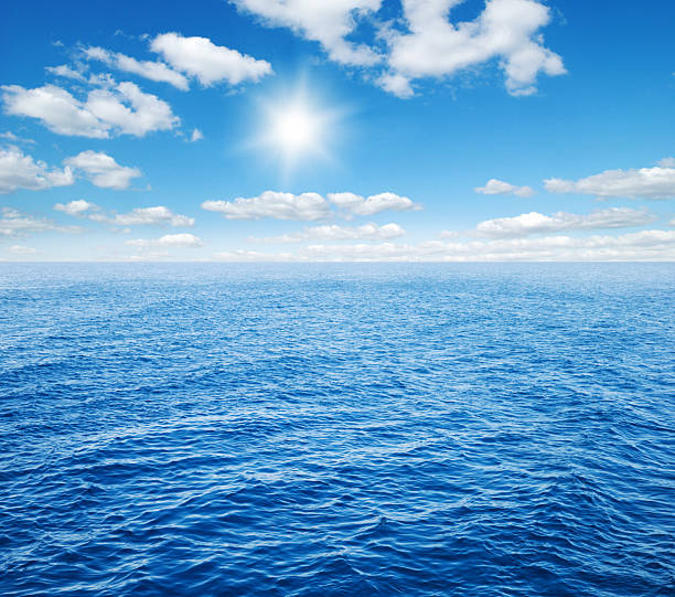 istock Beautiful sky and blue sea 2245962908