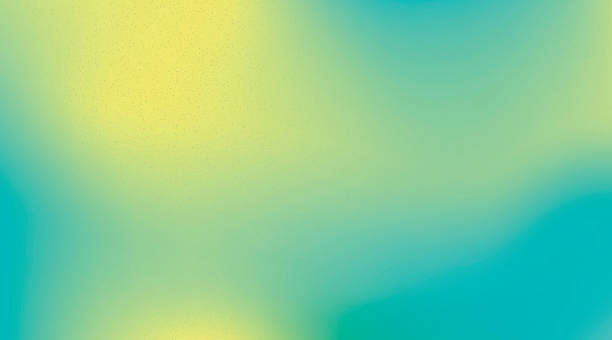istock Vector illustration of soft colorful gradient background with smooth color transitions with trendy retro grain texture 2245964240