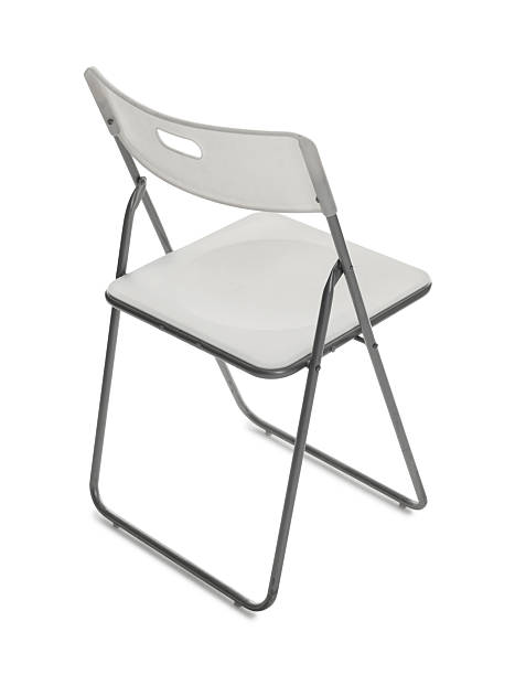 istock Stylish chair isolated on white. Used stuff 2245975231