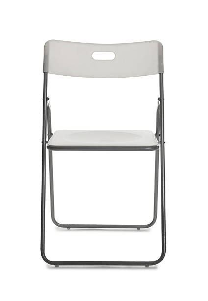 istock Stylish chair isolated on white. Used stuff 2245975415