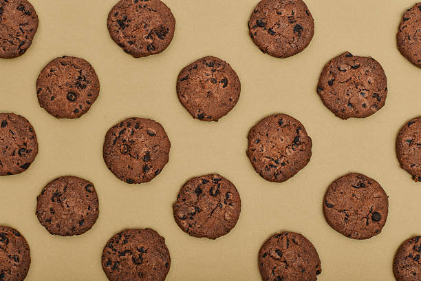 istock Top view of chocolate chip cookies 2245976619