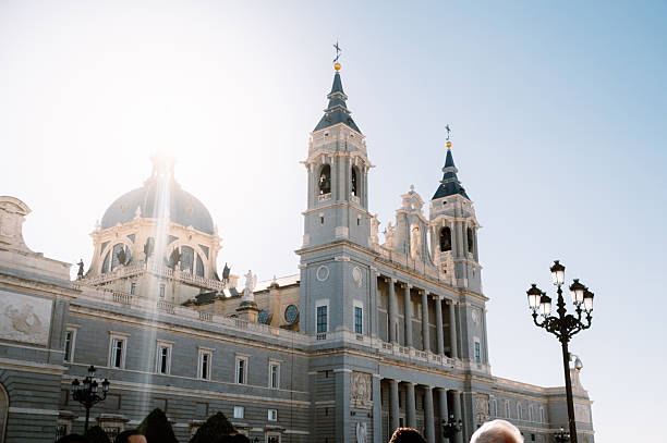 Almudena cathedral in Madrid, Spain