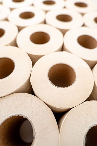 istock A group of unbleached bamboo toilet rolls. 2245982391
