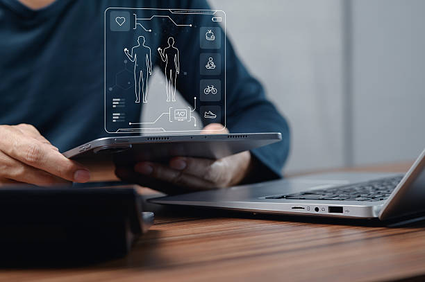 istock Digital Health Management Interface for Modern Care Solutions 2245984602
