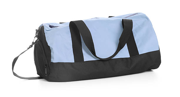 istock One stylish sports bag isolated on white 2245986131