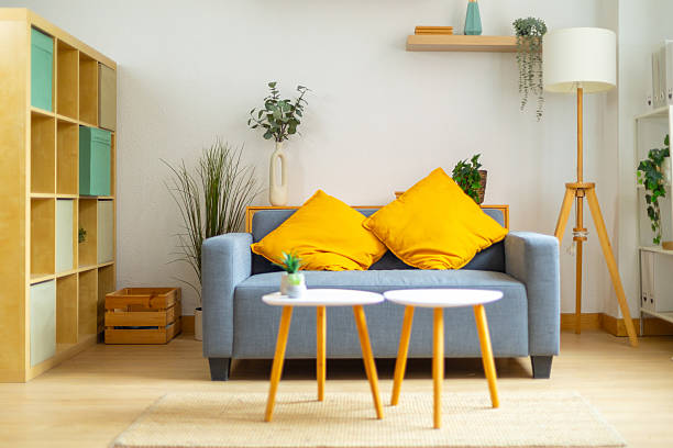 istock Modern living room interior creating welcoming atmosphere 2245986823
