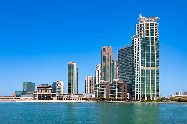 istock Al Reem Island skyline panoramic view, Abu Dhabi 2245991644